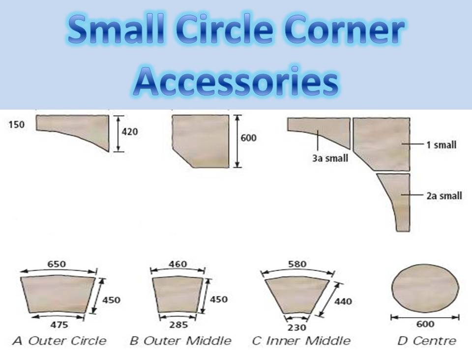 Sandstone paving circle